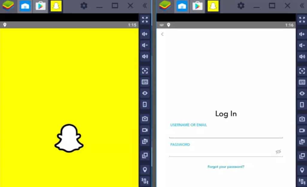 how do i log into snapchat on my computer