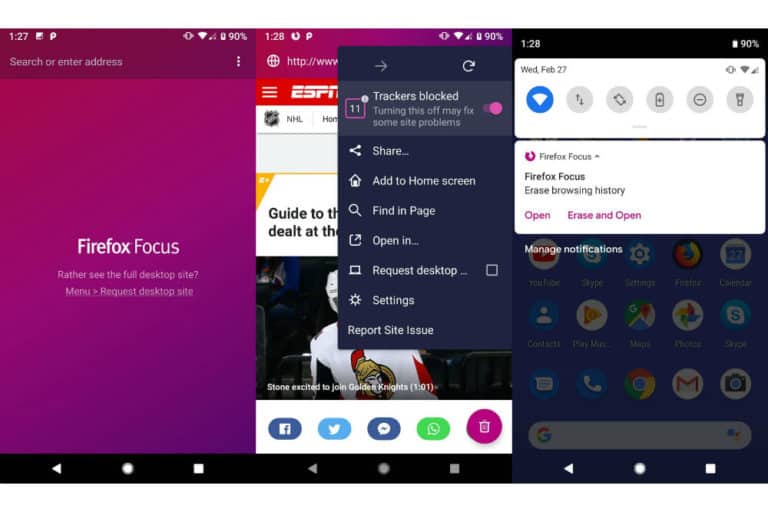 is firefox focus available for pc