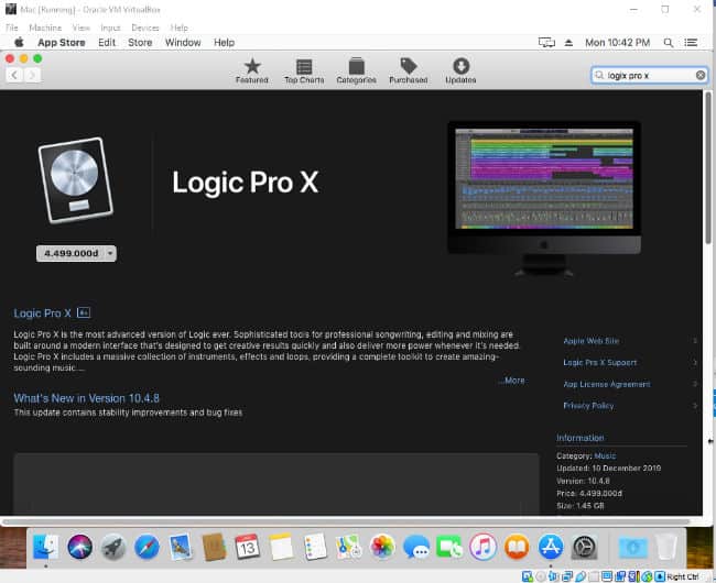 logic pro x windows