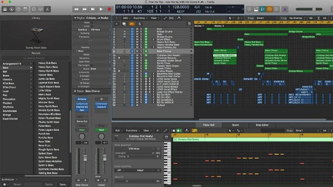 logic pro 7 drum machine