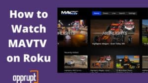 Watch MAVTV plus on Roku