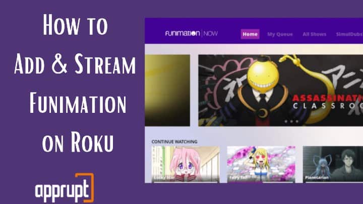 How to Add and Stream Funimation on Roku