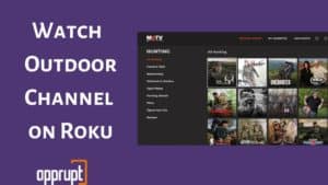 outdoor channel roku