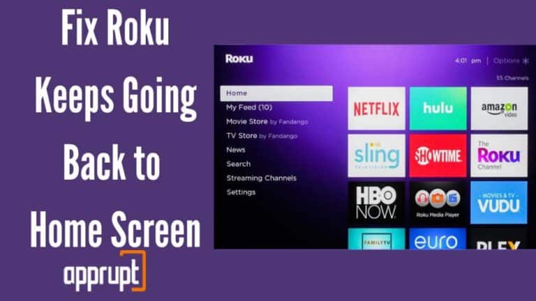 Roku keeps going back to home screen how to fix it