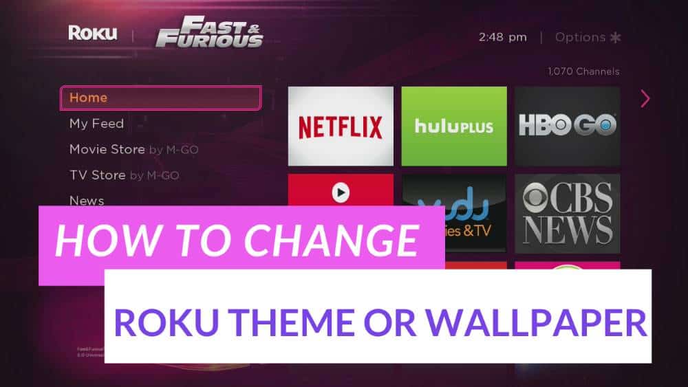 How to Set Custom Wallpaper on Roku tv