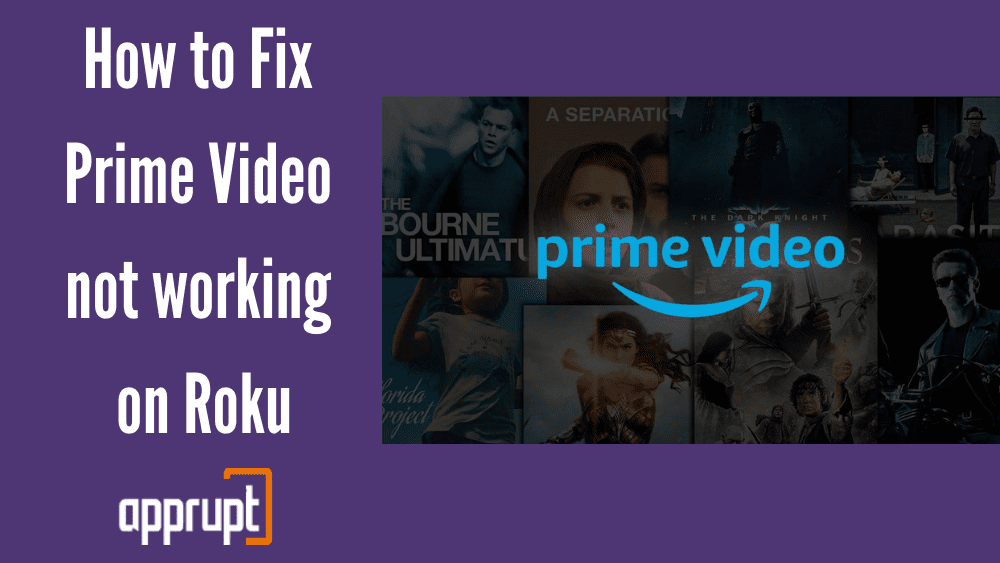 How to Fix Prime Video not working on Roku