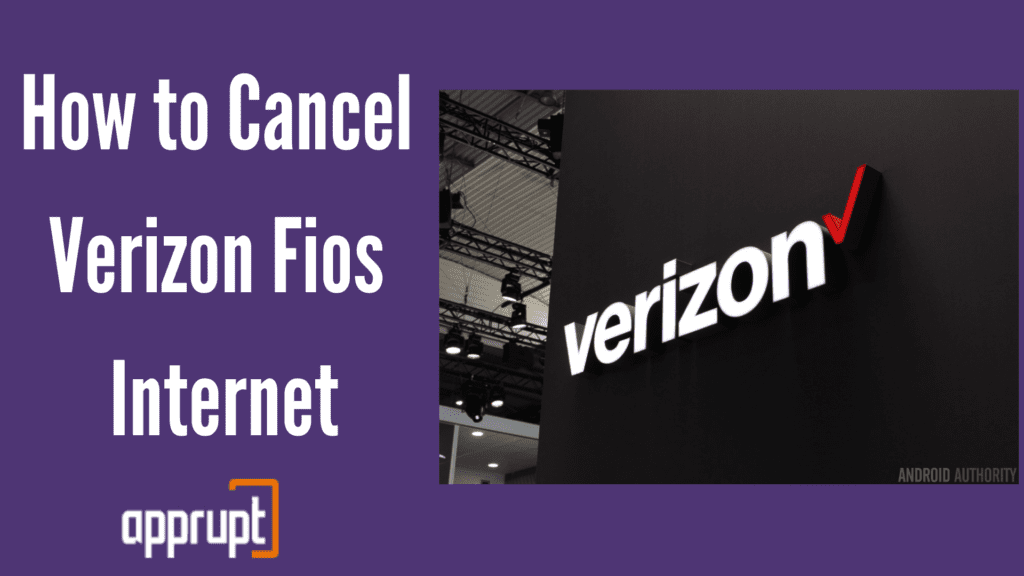 How to cancel Verizon Fios Internet