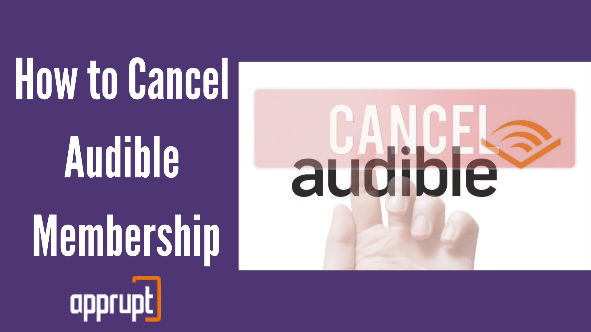 How to Cancel Audible Membership