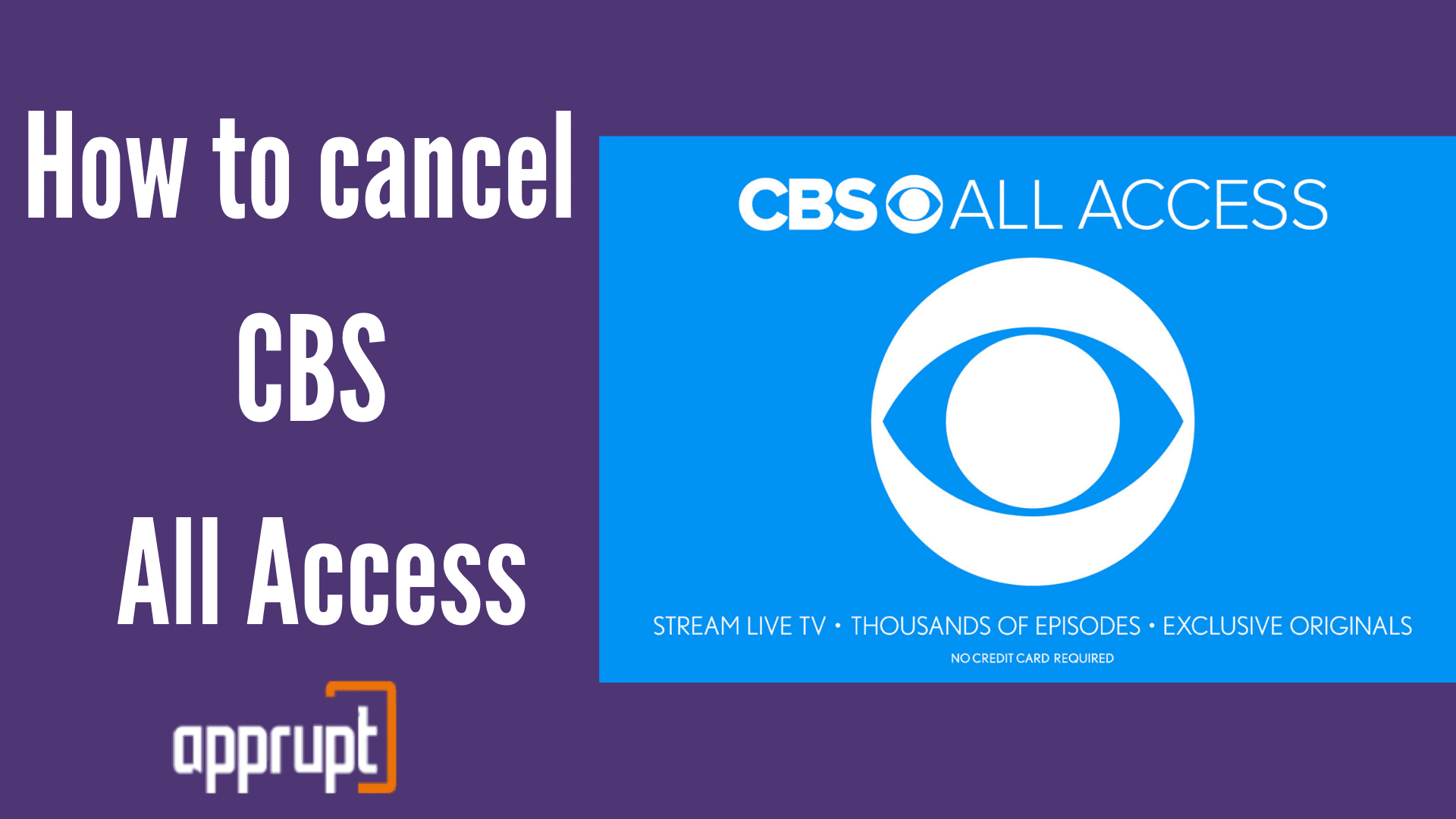 How to Cancel CBS on Roku