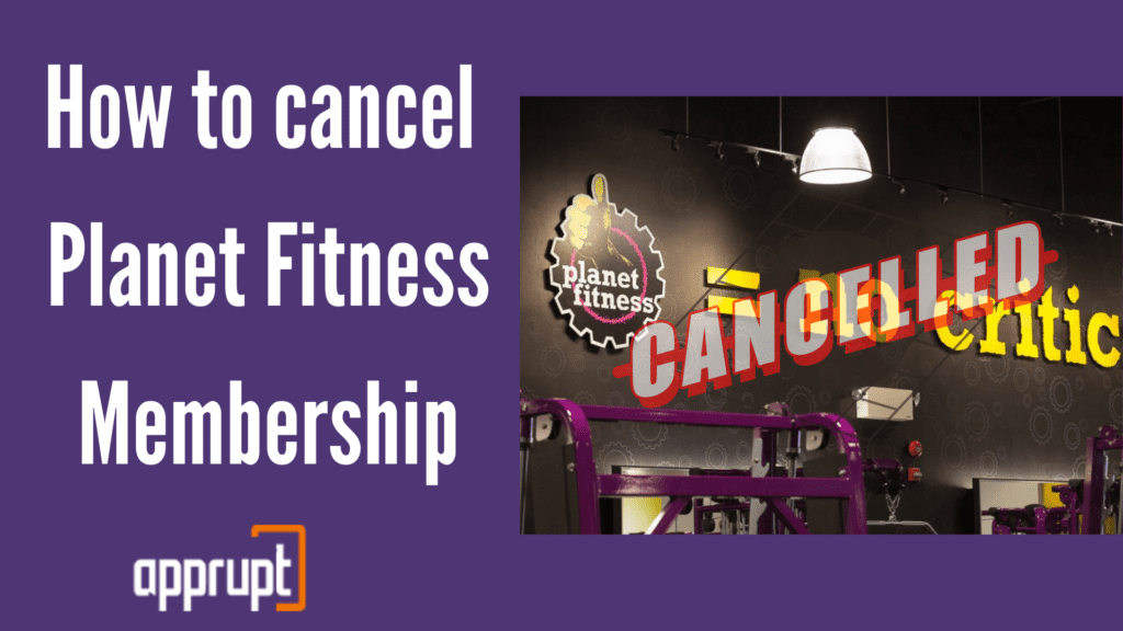 How to cancel Planet Fitness Membership