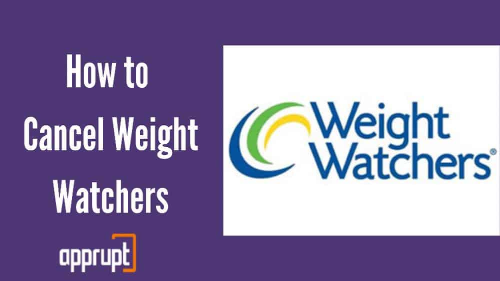 How to cancel Weight Watchers